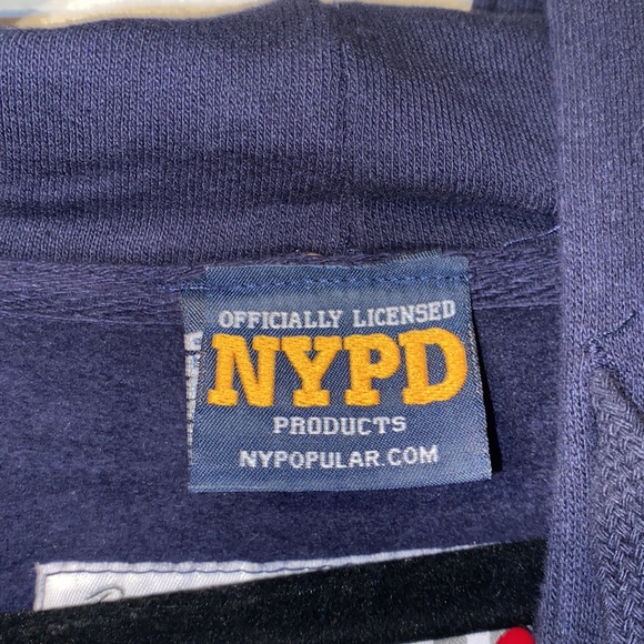 NYPD hoodie size small oversized - Picture 3 of 6